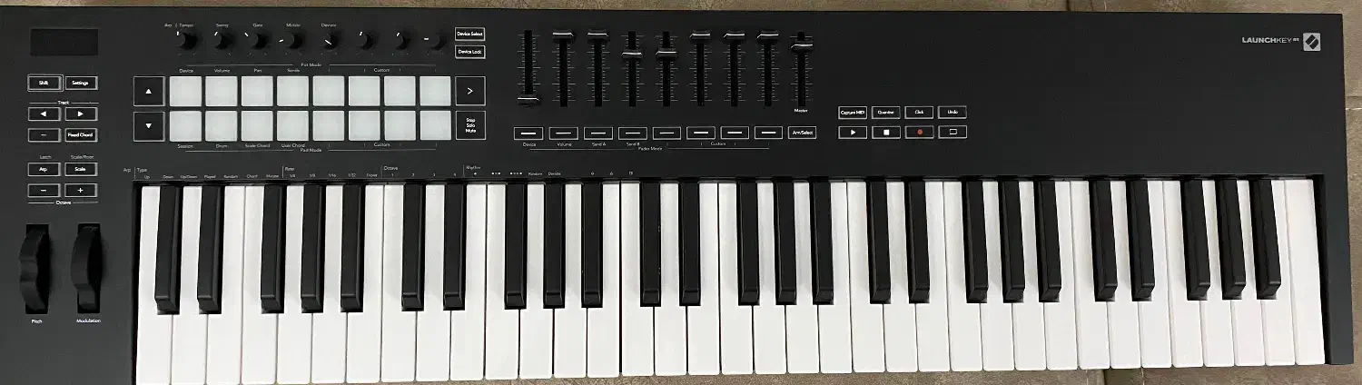 میدی کیبورد Novation Launchkey 61 MK3 نوی نو|پیانو، کیبورد، آکاردئون|فردیس, سرحدی|دیوار