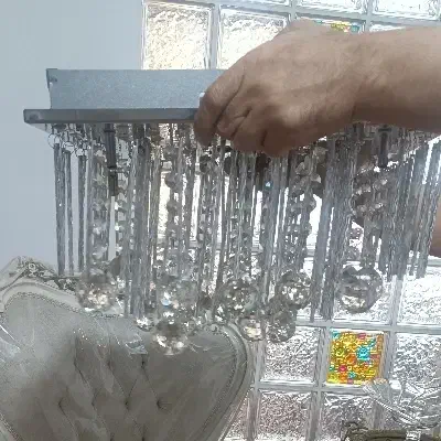 لوستر کریستال|لوستر و چراغ آویز|فردیس, فردیس|دیوار