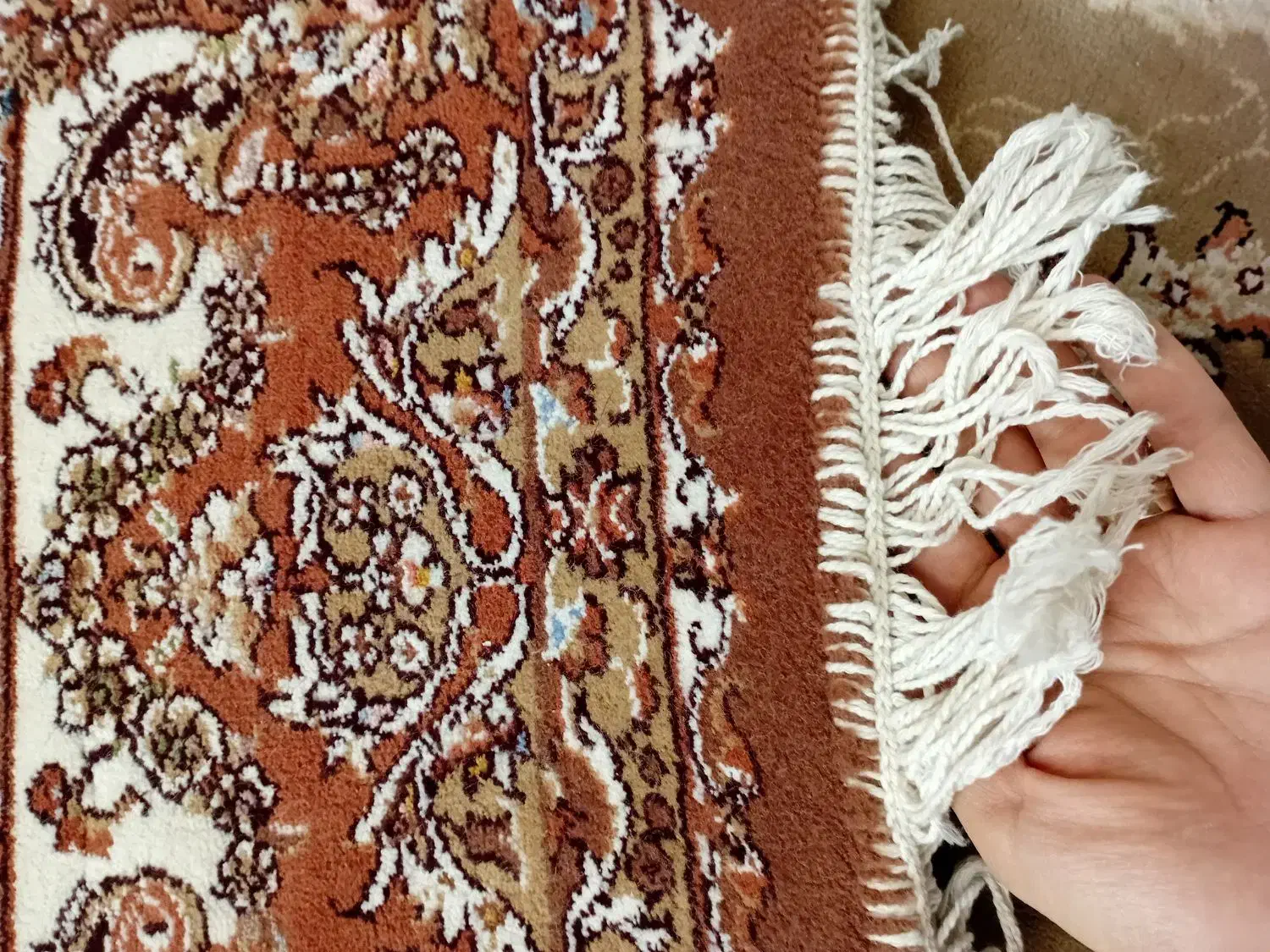 فرش ماشینی ۶ متری کاملا سالم|فرش|تهران, اوقاف|دیوار