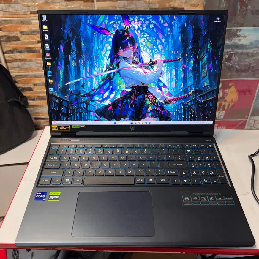 لپتاپ غول گیمینگ i9 گرافیک ۸ گیگ|رایانه همراه|قدس, شهر‌قدس|دیوار