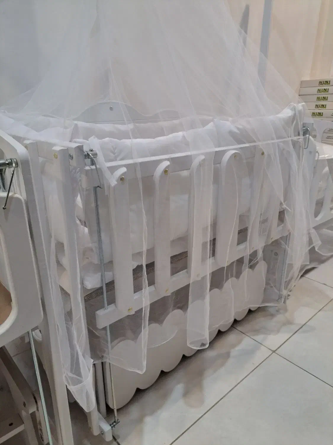 تخت و گهواره کنار مادر آرنا mdf|تخت و سرویس خواب|تهران, بهار|دیوار