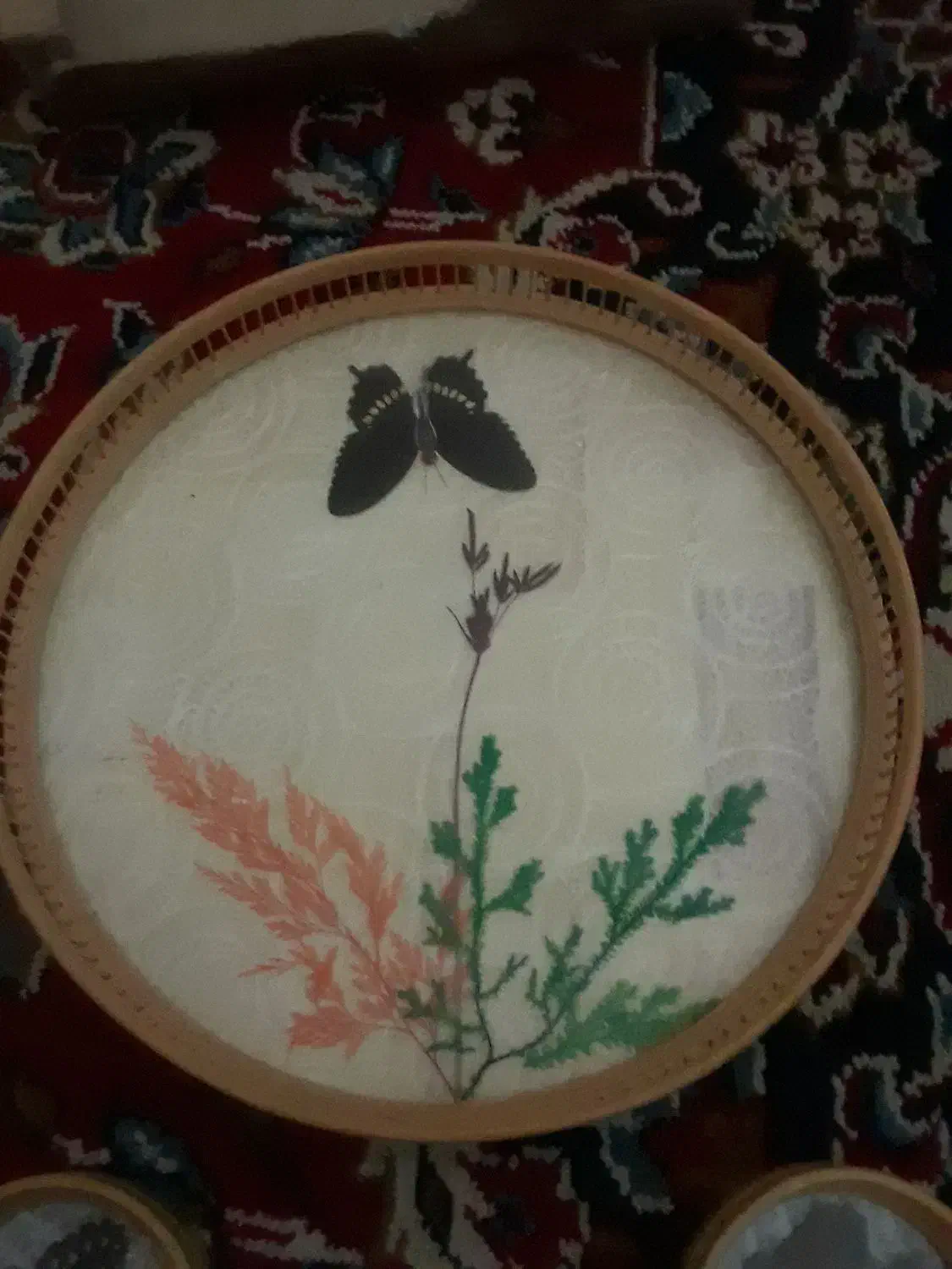 سینی عتیقه|کلکسیون اشیاء عتیقه|جهرم, |دیوار