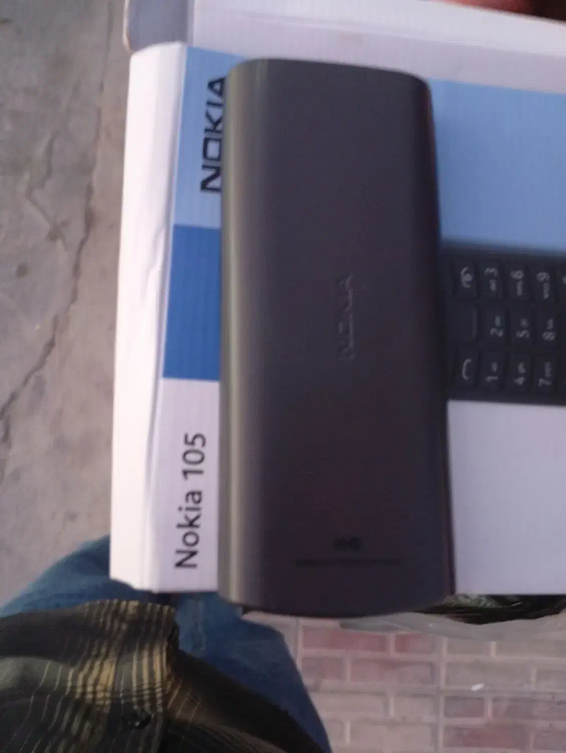گوشی نوکیا 105اصل صفر|موبایل|چرام, |دیوار