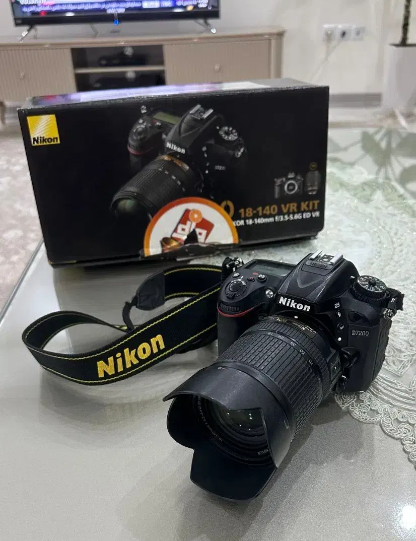 دوربین Nikon7200|دوربین عکاسی و فیلمبرداری|قم, سراجه (۱۵ خرداد)|دیوار
