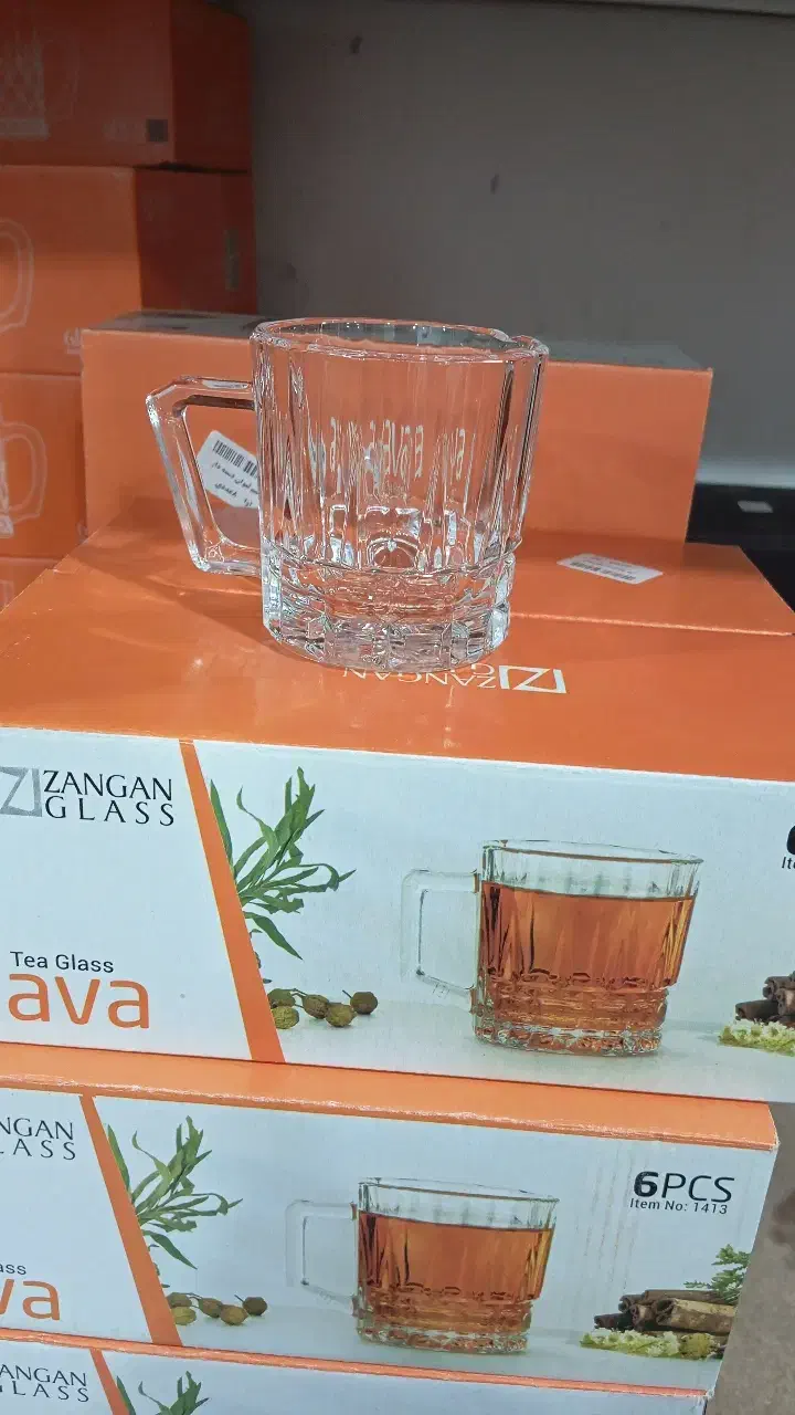 لیوان چای‌خوری ایرانی  مقاوم، خوش‌دست|ظروف سرو و پذیرایی|گنبد کاووس, |دیوار