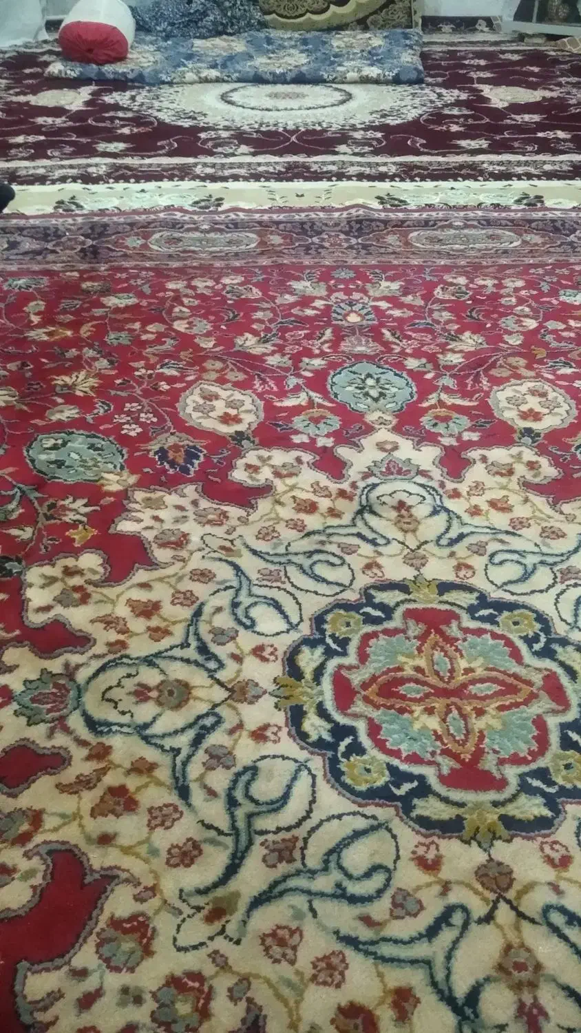 فرش ۱۲ متری ۷۰۰شانه تمام نخ جفت|فرش|زاوه, |دیوار