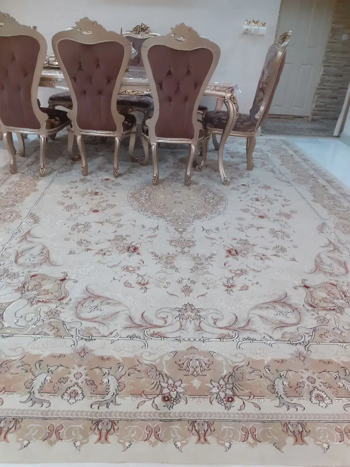 فرش دوازده متری ۱۲۰۰شانه نگین مشهد|فرش|رشت, معلم|دیوار