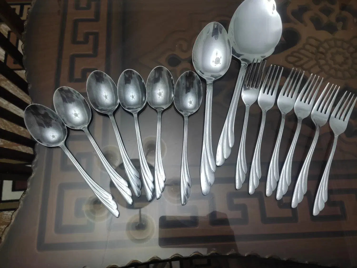 ظروف گل پنبه، قاشق ، سینی ، ارکوپال و ساعت|حراج|مشهد, گلبرگ|دیوار