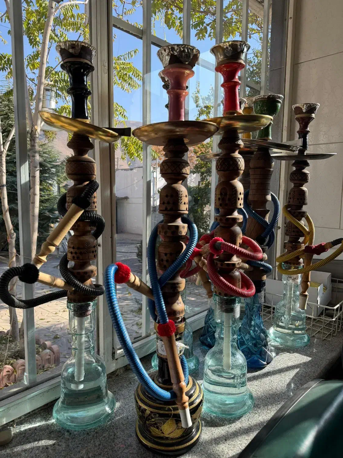 قلیان چوبی با طعم های مختلف|کافی‌شاپ و رستوران|کرج, آتشگاه|دیوار