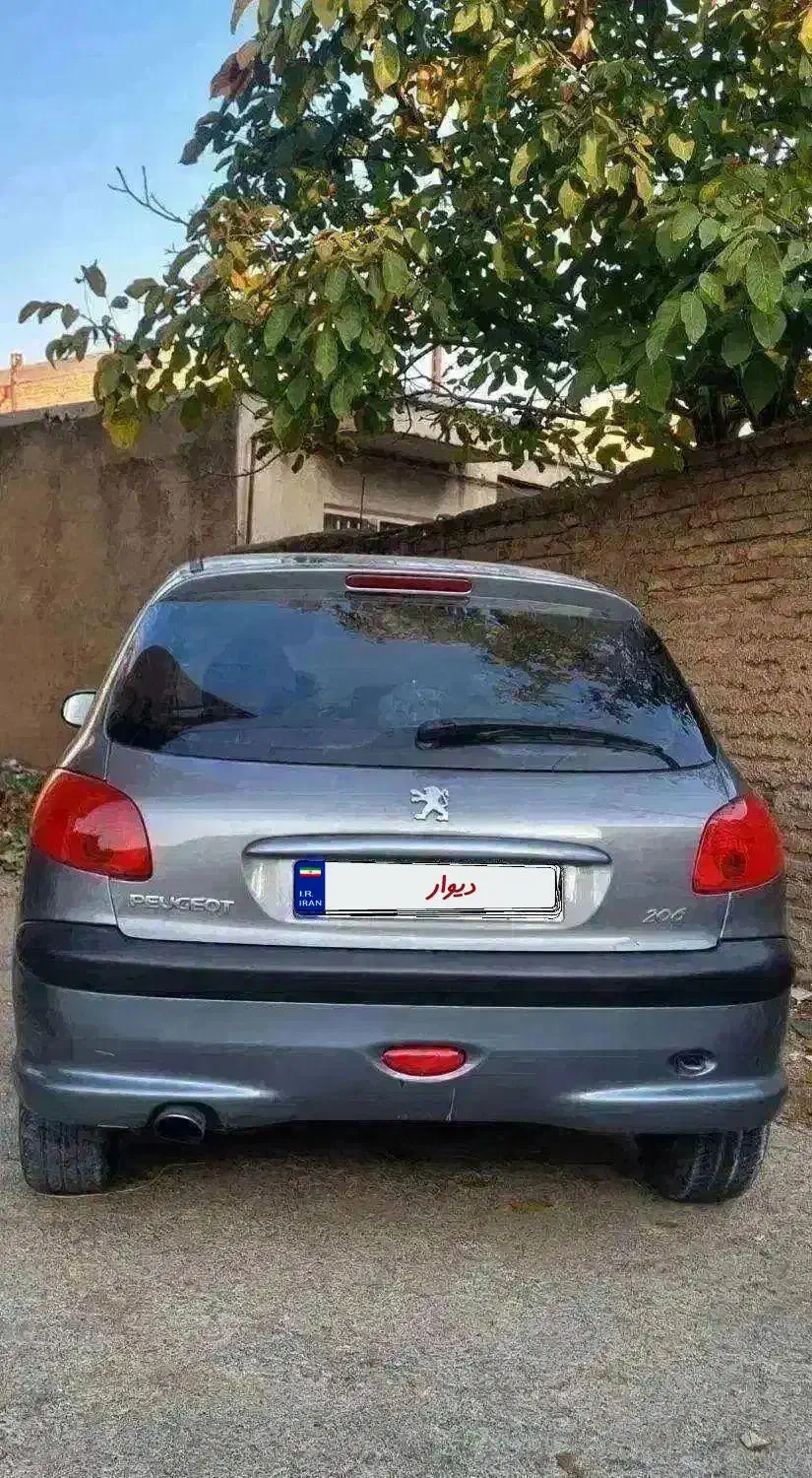 پژو206مدل94تیوفایو تیپ ۵ بیرنگ|خودرو سواری و وانت|گنبد کاووس, |دیوار