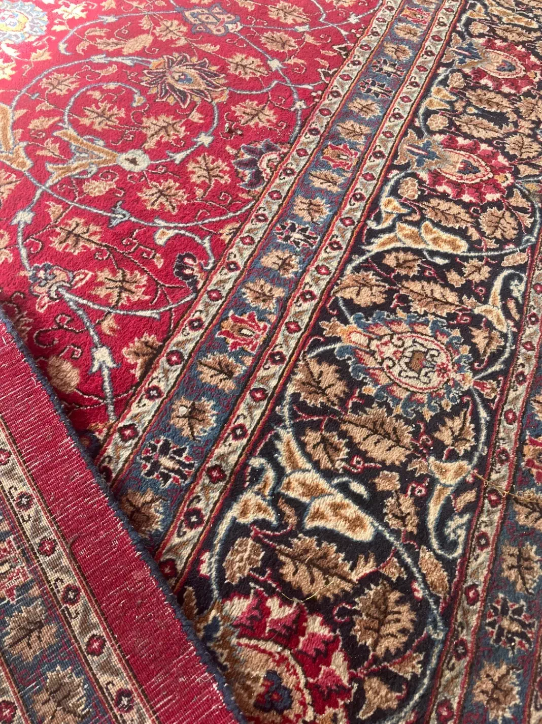 فرش ۱۲ متری دستبافت سالم|فرش|نسیم‌شهر, |دیوار