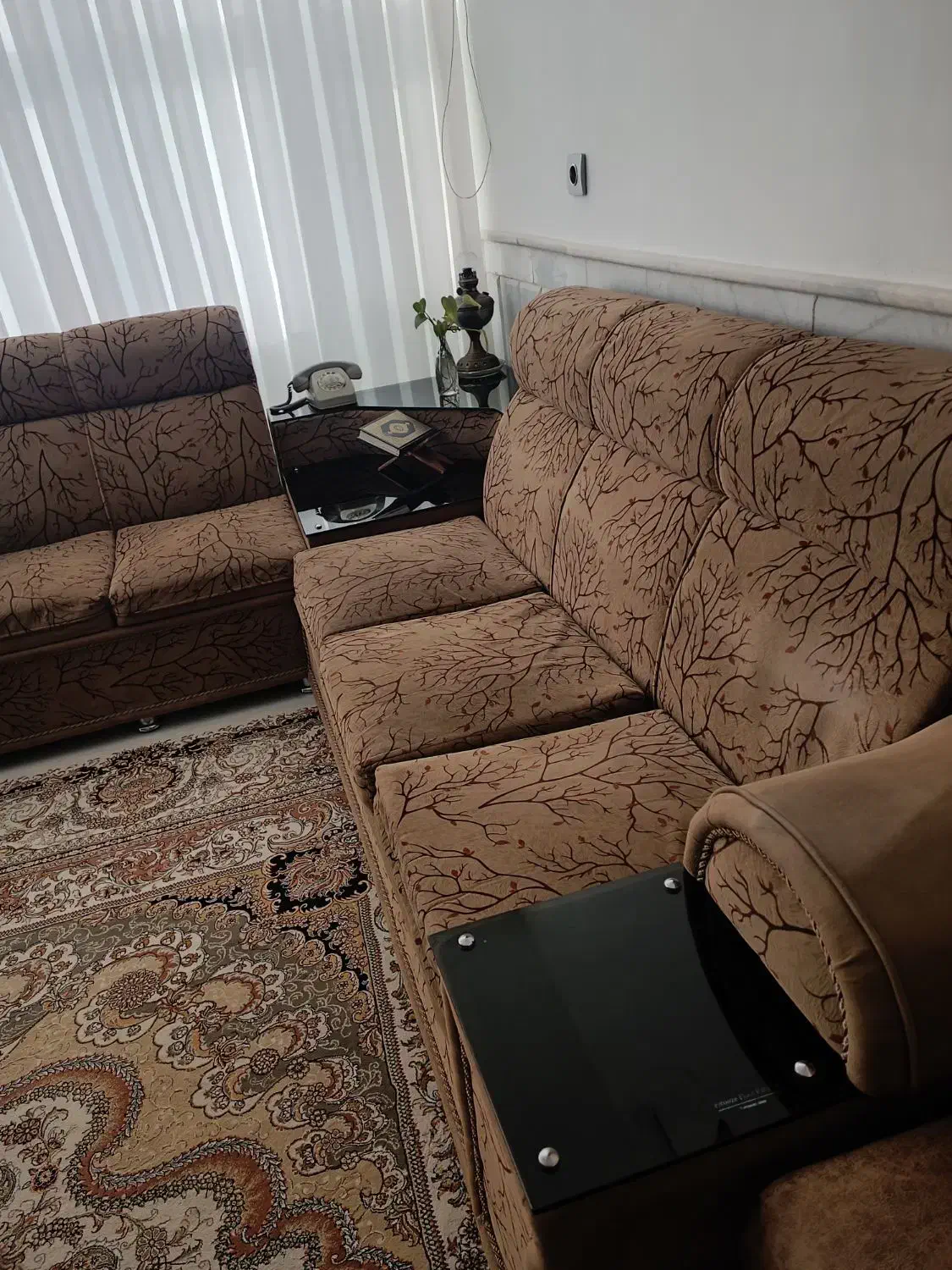 مبل 12نفره درحد نو زیر قیمت|مبلمان خانگی و میز عسلی|نیشابور, شهرک بسیج|دیوار