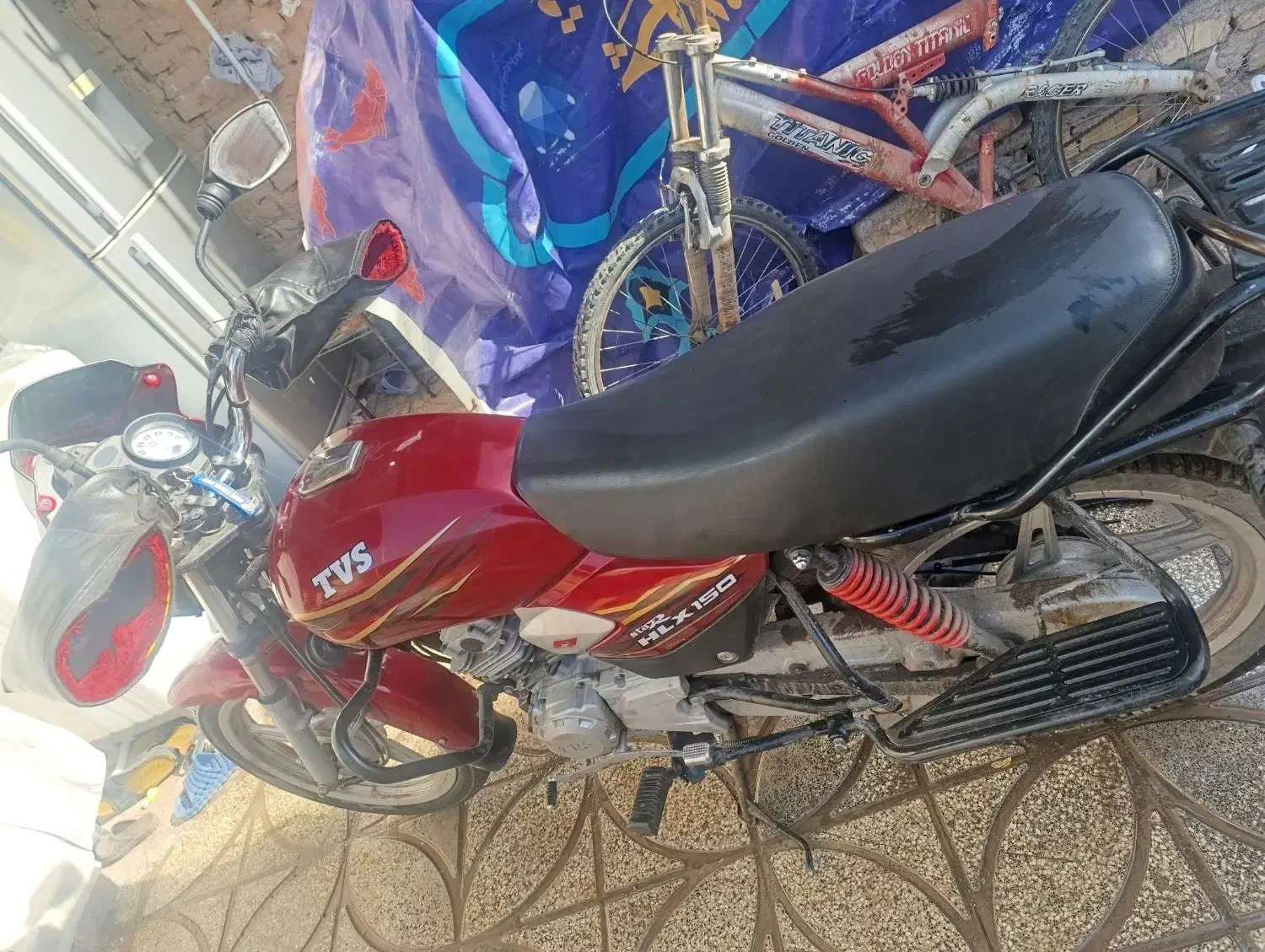 موتور tvs hlx 150 سال ۱۴۰۲|موتورسیکلت|قزوین, |دیوار