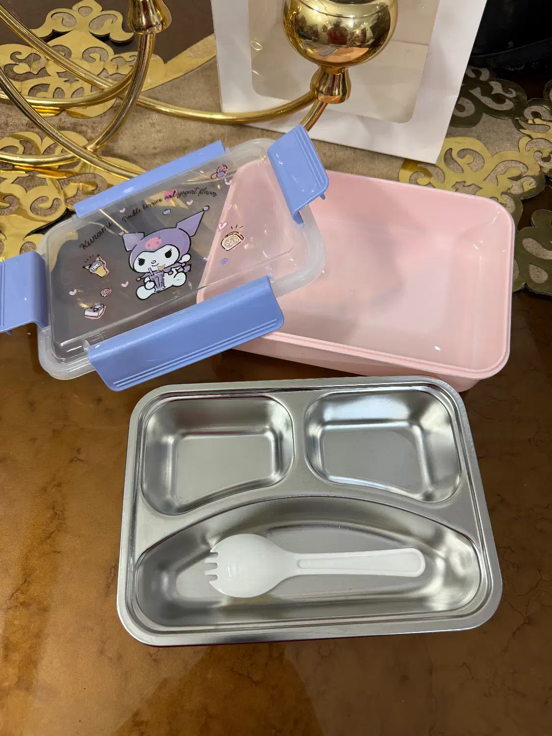 ظرف چاشت و غذای کرومی|ظروف نگهدارنده، پلاستیکی، یکبارمصرف|مشهد, نیروی هوایی|دیوار