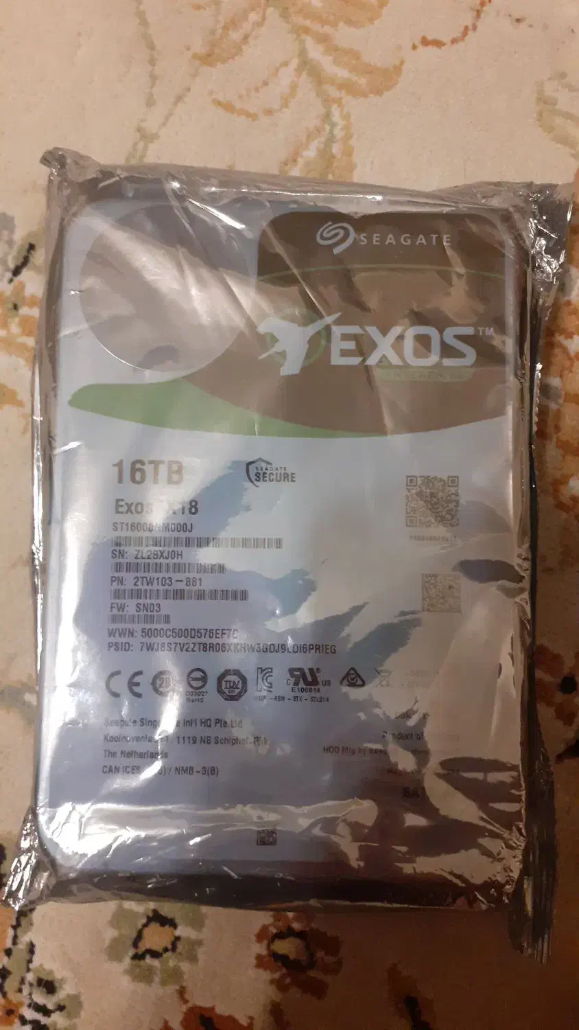 هارد exos|قطعات و لوازم جانبی رایانه|تهران, شاهین|دیوار