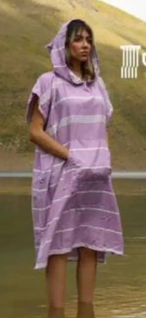 حوله پانچویی جیب دار سفری و سبک|لباس|کیش, |دیوار