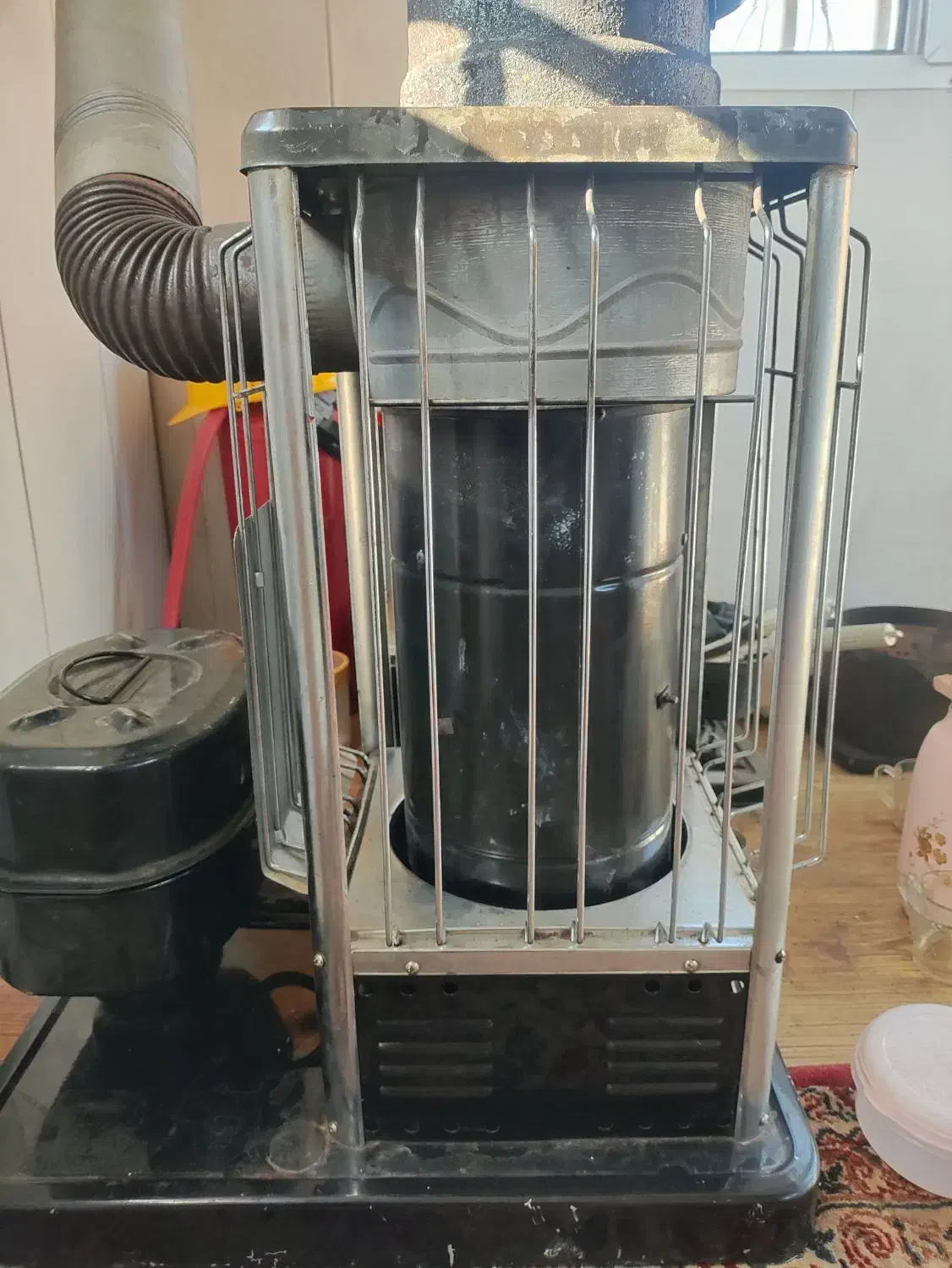 بخاری آلپاکا خارجی بدون دودکم مصرف|بخاری، هیتر، شومینه|خلیفان, |دیوار