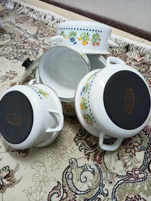 سرویس قابلمه لعابی|ظروف پخت‌وپز|گرگان, |دیوار