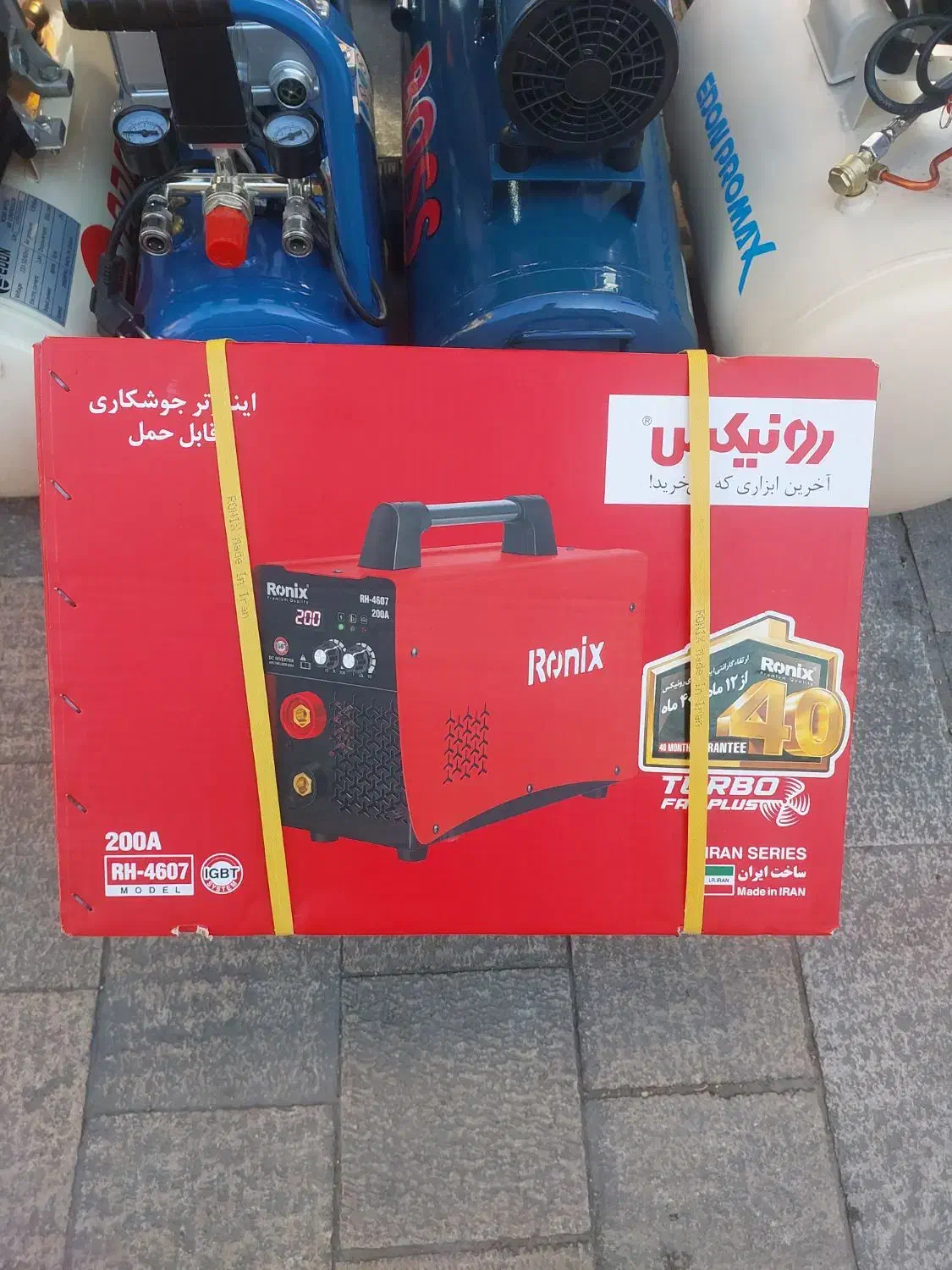 اینورتر جوش ۲۰۰ امپر رونیکس موتور جوش ۴۶۰۷|ماشین‌آلات صنعتی|شیراز, بازار|دیوار