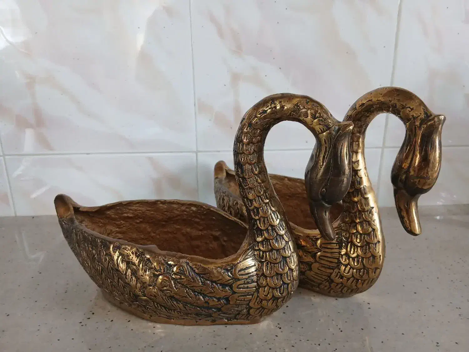 سه عدد برنز اصل|صنایع دستی و سایر لوازم تزئینی|میانه, |دیوار