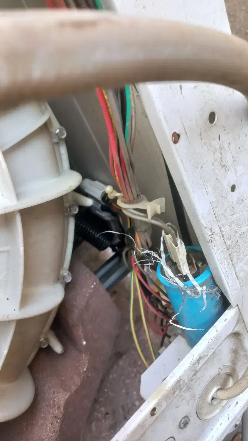 ماشین لباسشویی وستپوینت. موتور و کاسه ..سالم|ماشین لباسشویی و خشککن لباس|پردیس, فاز ۶|دیوار