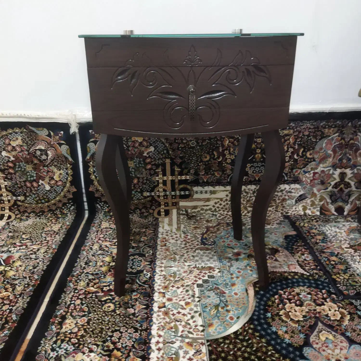 کنسول چوبی قاشق چنگال|بوفه، ویترین، کنسول|سقز, |دیوار