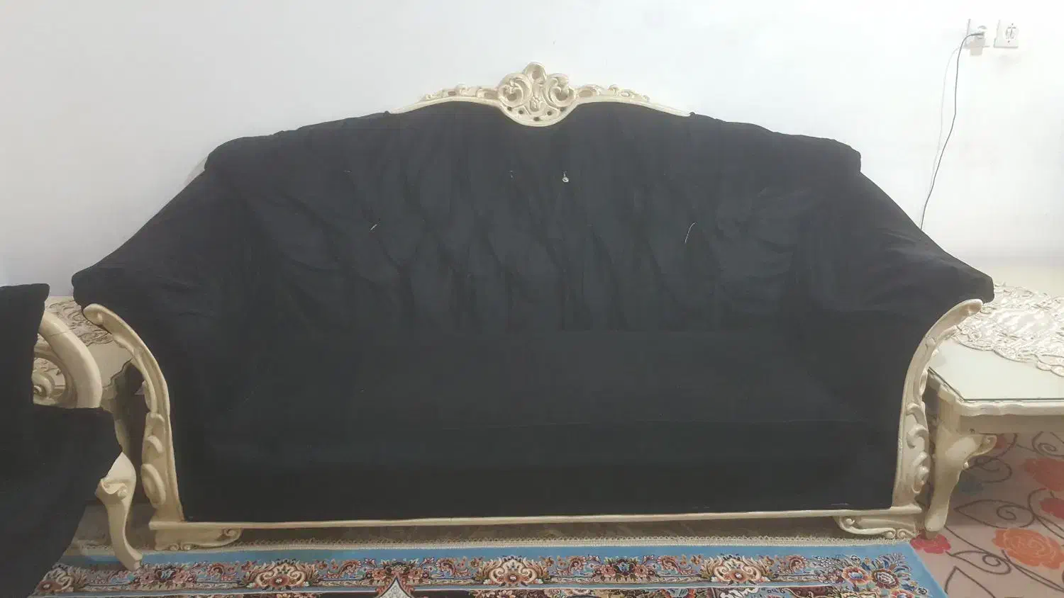 مبل هفت نفره چوب راش با جلو مبلی و عسلی|مبلمان خانگی و میز عسلی|تهران, والفجر (افسریه)|دیوار