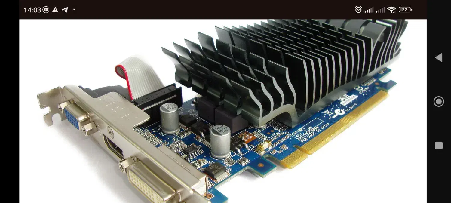 گرافیک geforc 210 1gb ddr3|قطعات و لوازم جانبی رایانه|کرج, فاز ۲ مهرشهر|دیوار