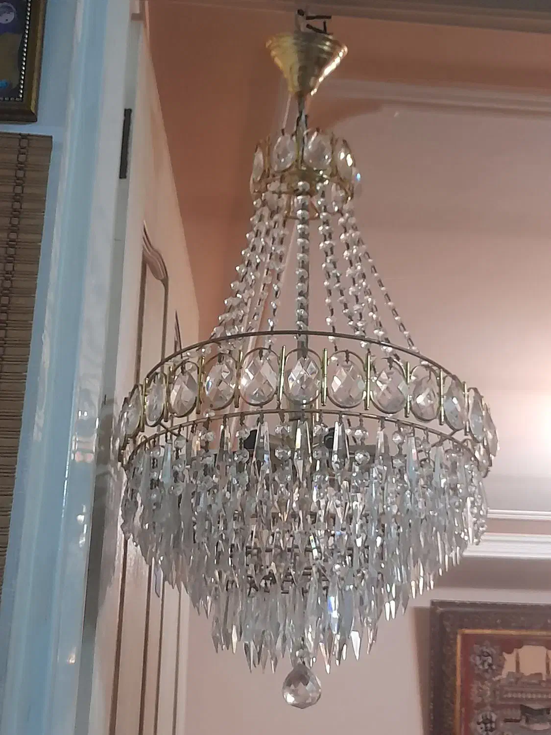 لوسترهشت شاخه|لوستر و چراغ آویز|تبریز, |دیوار