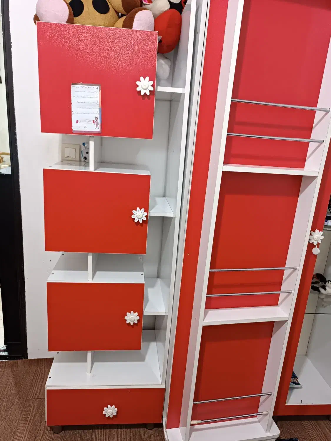 کمد کودک|جاکفشی، کمد، دراور|خوی, |دیوار