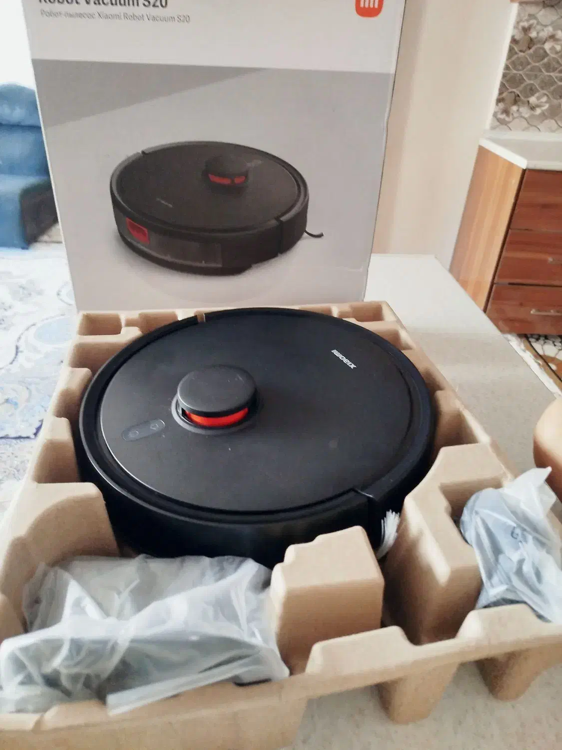 جارو روباتیک شیامی s20|جاروبرقی، جارو شارژی، بخارشو|شاهین‌شهر, گرگاب|دیوار