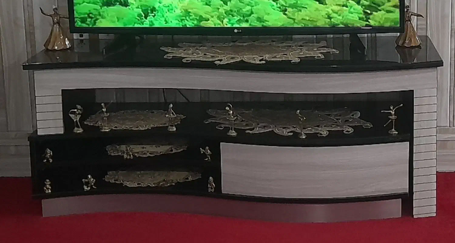 میز تلوزیون میز تلفن جاکفشی سالم|میز تلویزیون|لالجین, |دیوار