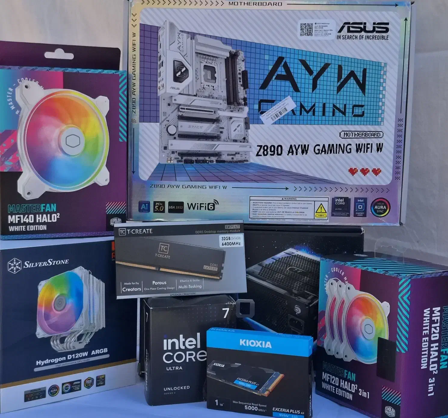 کامپیوت Z 890 ایسوز GAMENG 265 K RAM32 Render Des|رایانه رومیزی|تهران, مروارید شهر|دیوار
