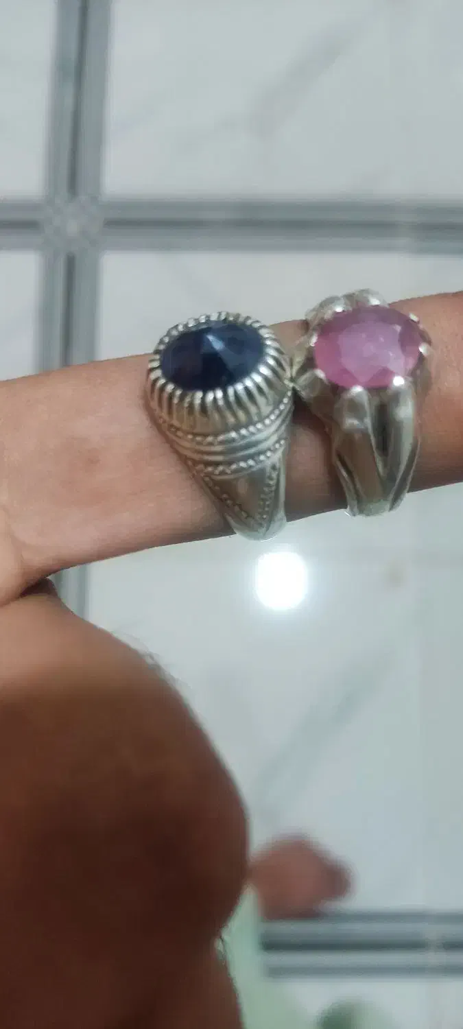 انگشتر یاقوت نقره|جواهرات|زابل, |دیوار