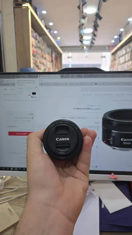 لنز  EF 50mm f/1.8 STM|دوربین عکاسی و فیلم‌برداری|اهواز, گلستان|دیوار