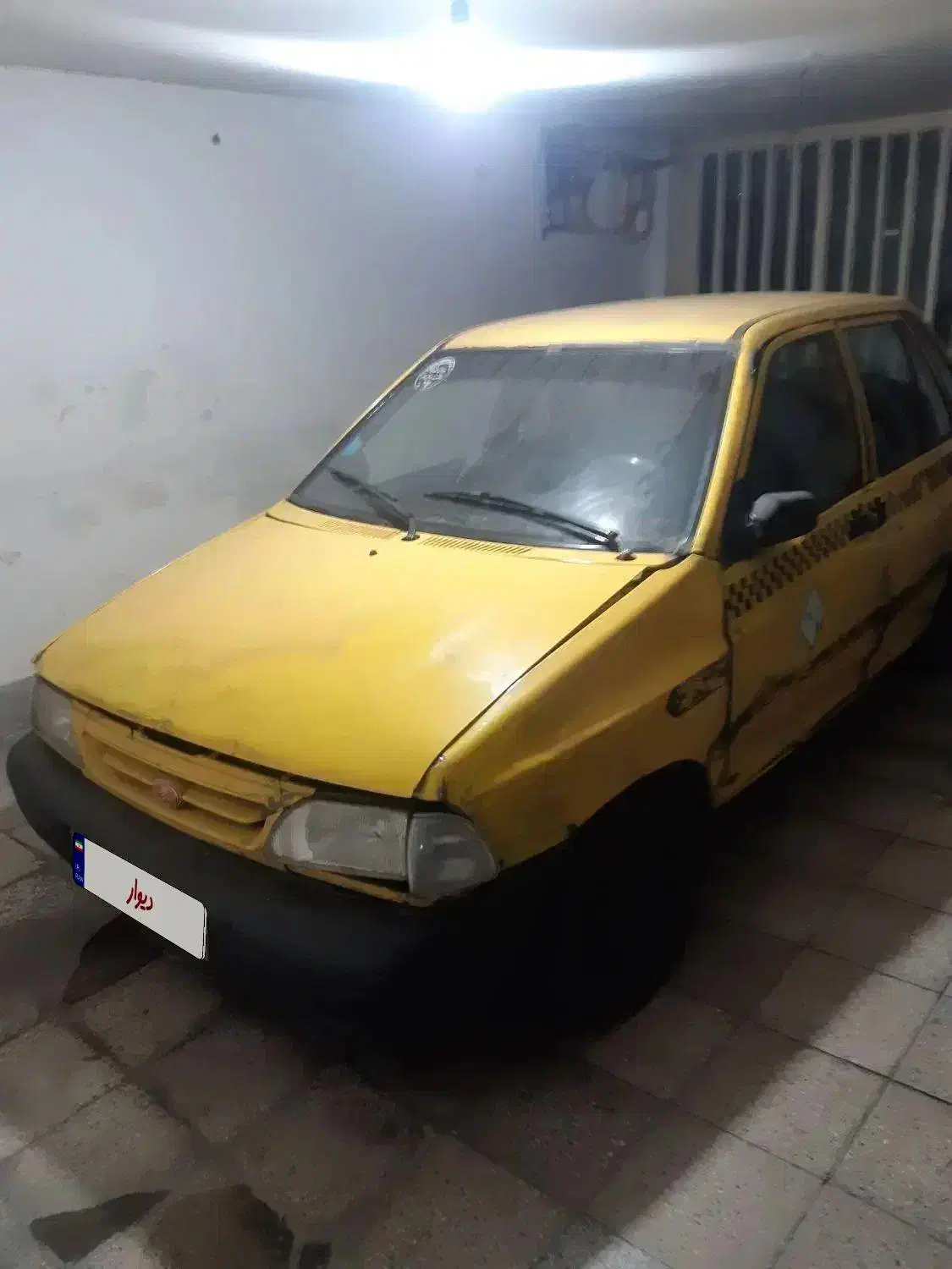 پراید تاکسی جهت اسقاط|خودرو سواری و وانت|بروجرد, |دیوار