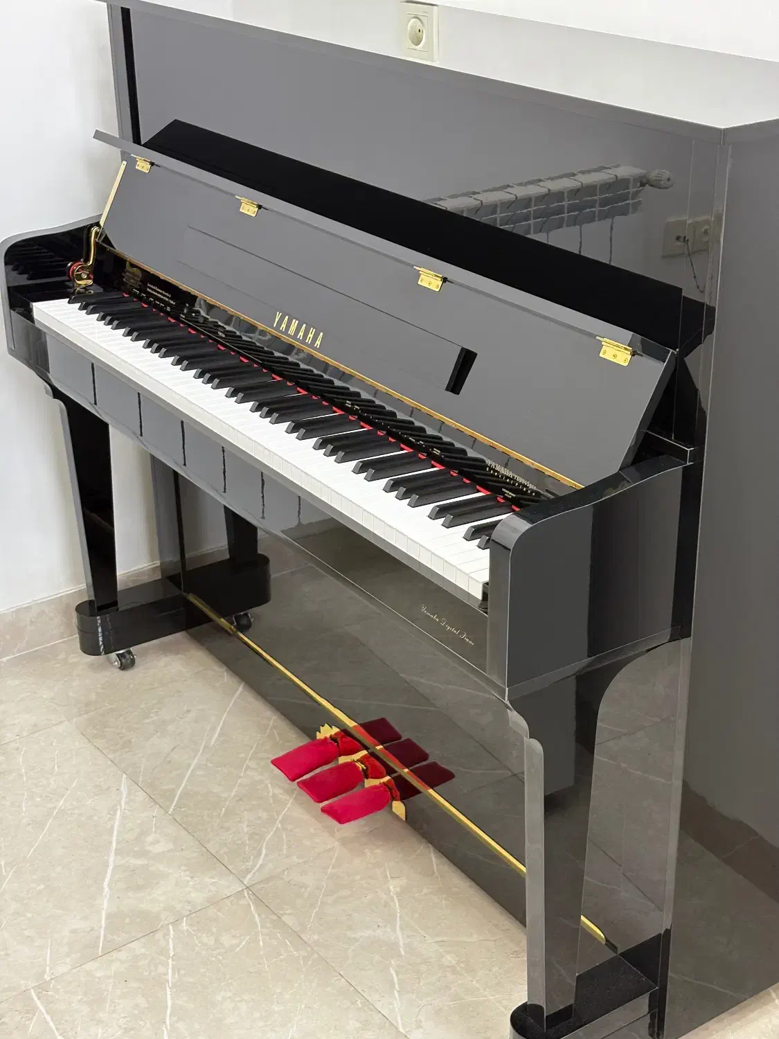 پیانو طرح آکوستیک یاماها p145|پیانو، کیبورد، آکاردئون|رشت, حمیدیان|دیوار