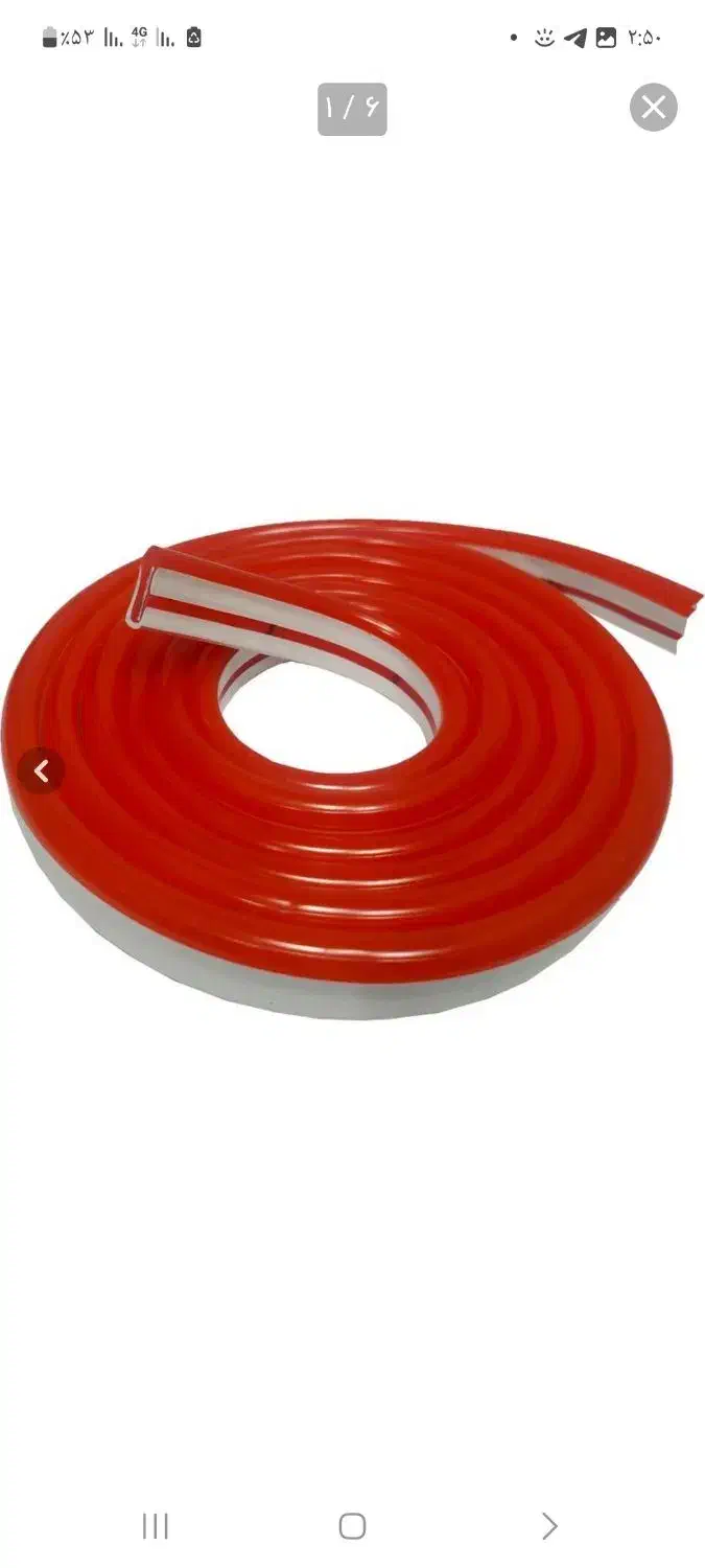 ریسه نئون فلکسی ۱۲ ولت|ریسه و چراغ تزئینی|سلماس, |دیوار