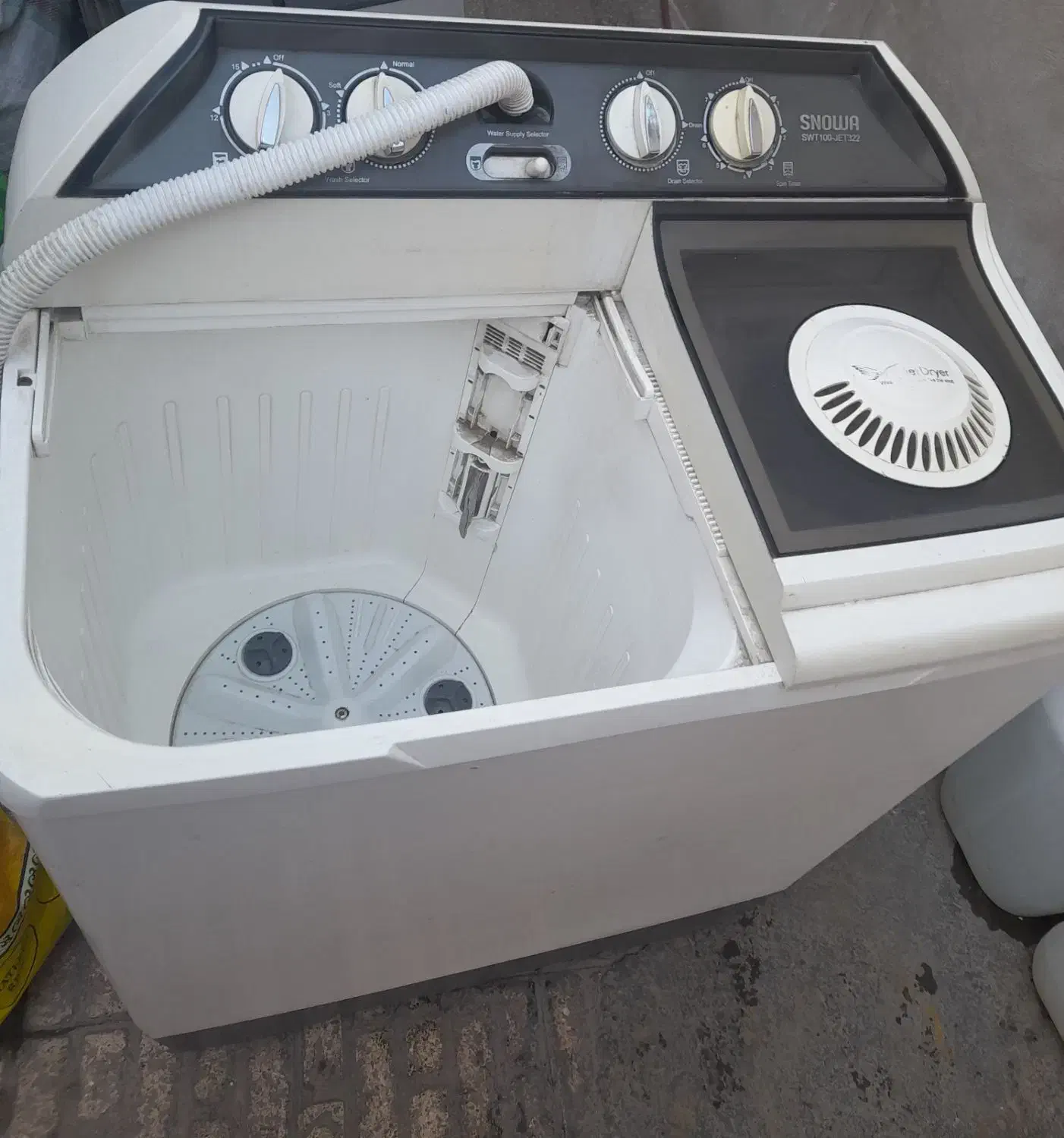 لباسشویی دوقلو اسنوا|ماشین لباسشویی و خشک‌کن لباس|پاکدشت, حصار امیر|دیوار