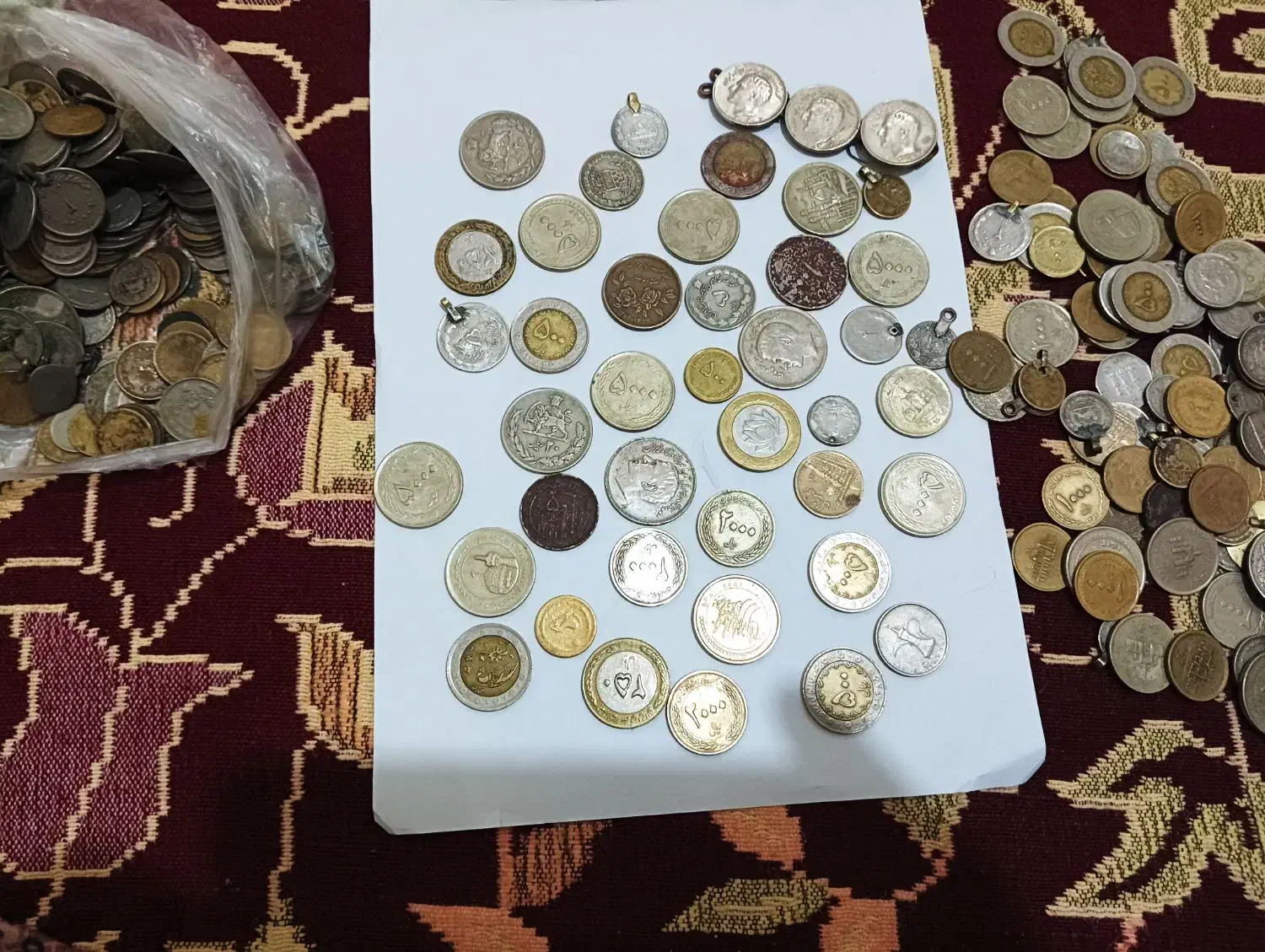 سکه های قدیمی عتیقه|کلکسیون سکه، تمبر، اسکناس|اردبیل, |دیوار