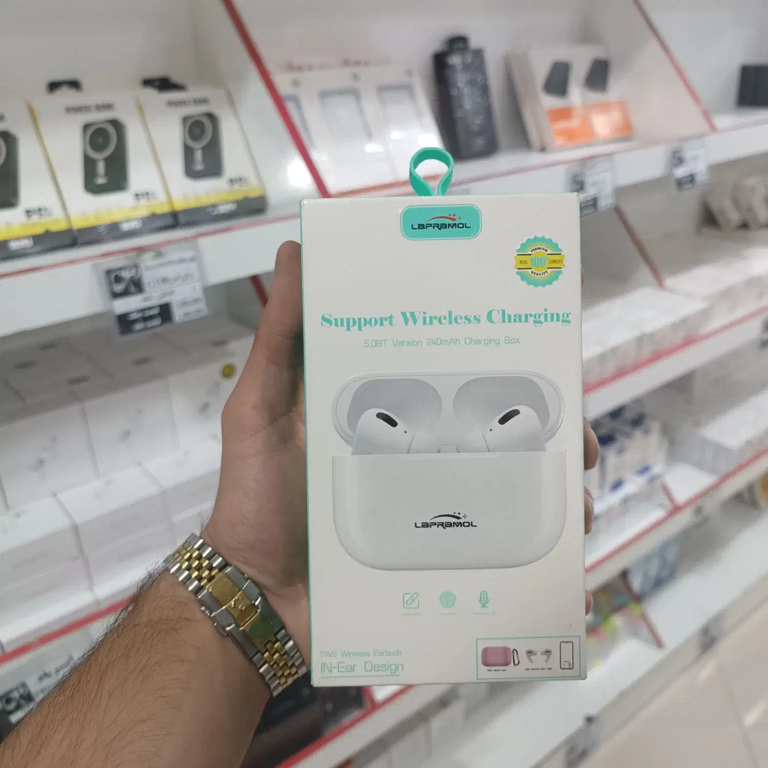 ایرپاد هدفون هندزفری بیسیم بلوتوثی|لوازم جانبی موبایل و تبلت|مشهد, جنت|دیوار