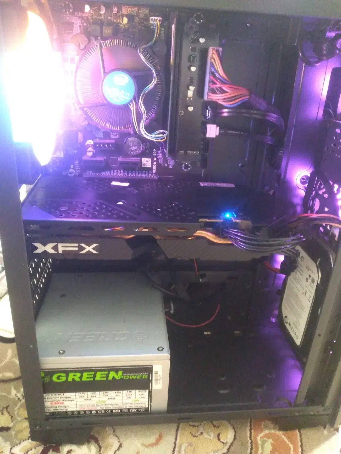 کیس گیمینگ و رندرینگ حرفه ای|رایانه رومیزی|الوند, |دیوار