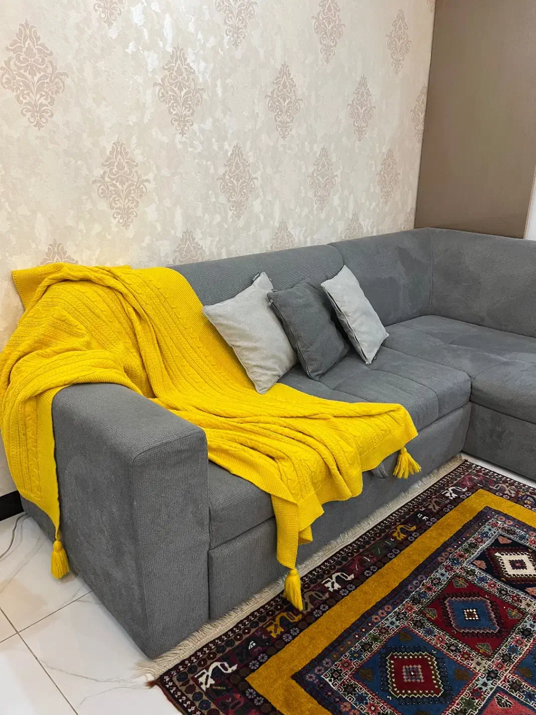 مبل مدل ال شرکت چوب سنگ|مبلمان خانگی و میز عسلی|اهواز, گلستان|دیوار