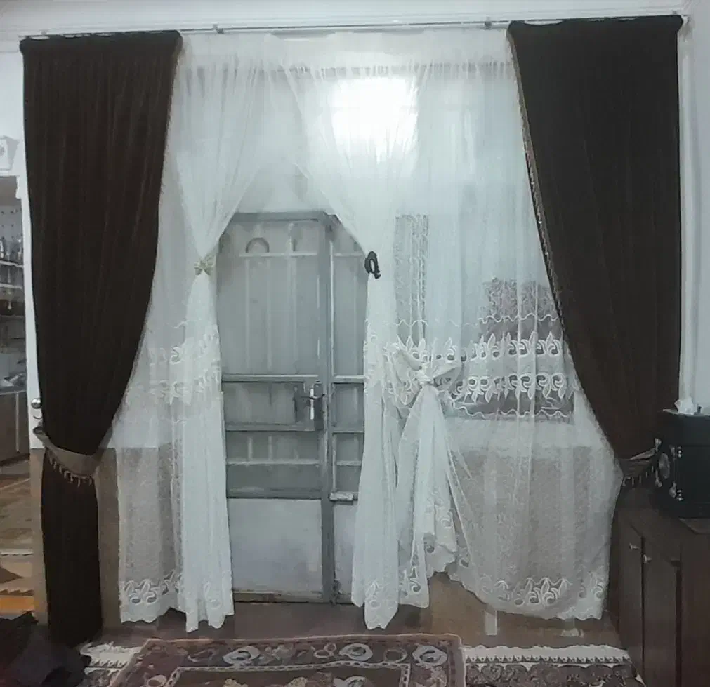 دو تا دستک پرده|پرده، رانر، رومیزی|تربت‌حیدریه, آسایش|دیوار