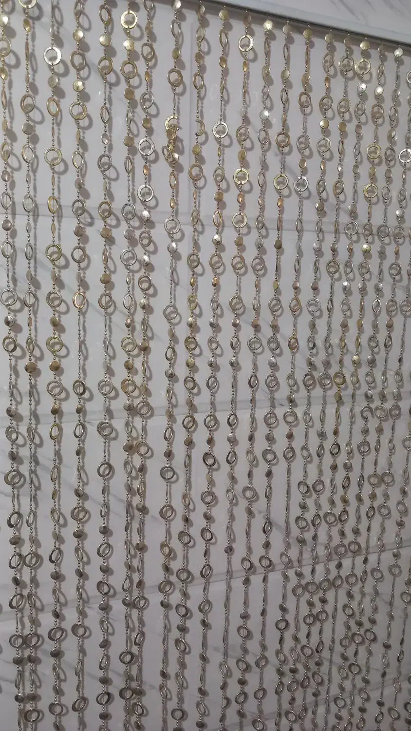 پرده مهره ایی|پرده، رانر، رومیزی|صحنه, |دیوار