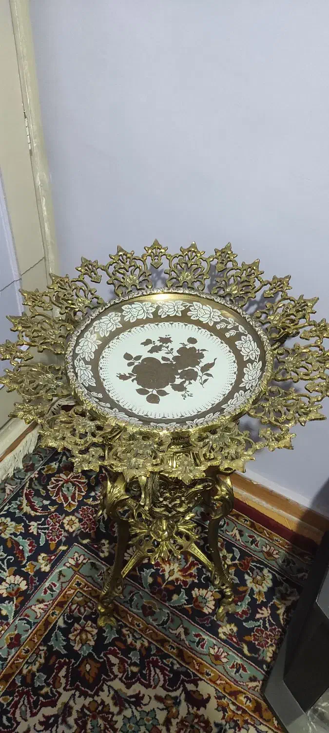 میوه خوری برنجی|ظروف سرو و پذیرایی|کرج, گلشهر|دیوار