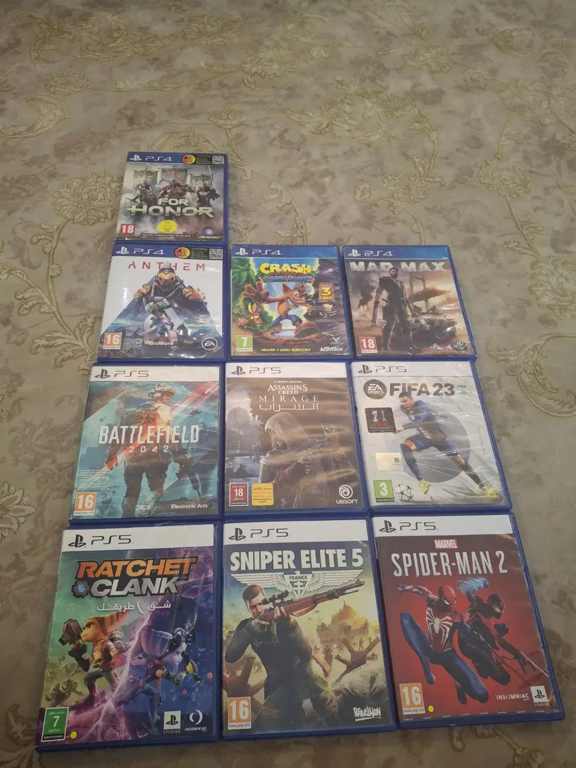 دیسک بازی ps4 ps5|کنسول، بازی ویدئویی و آنلاین|باقرشهر, |دیوار