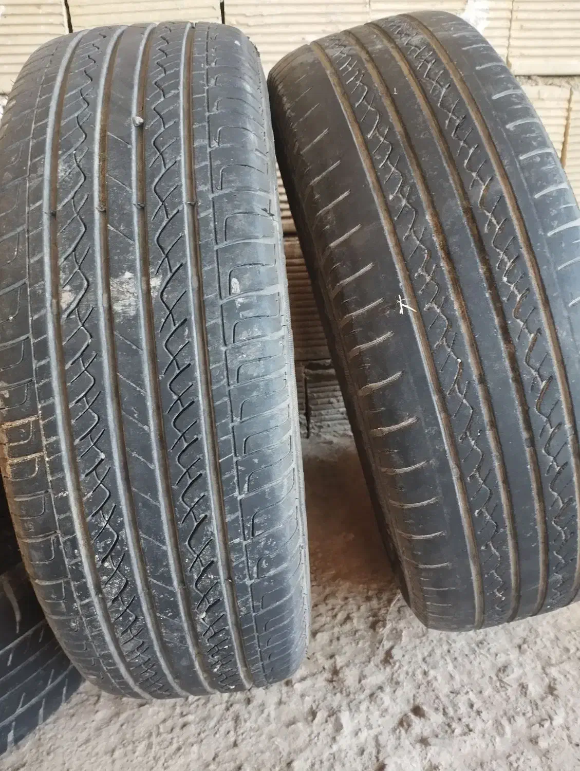 چهار حلقه لاستیک کویر یک جفت 70درصداوم یک 50درصد|قطعات یدکی و لوازم جانبی|کبودرآهنگ, |دیوار