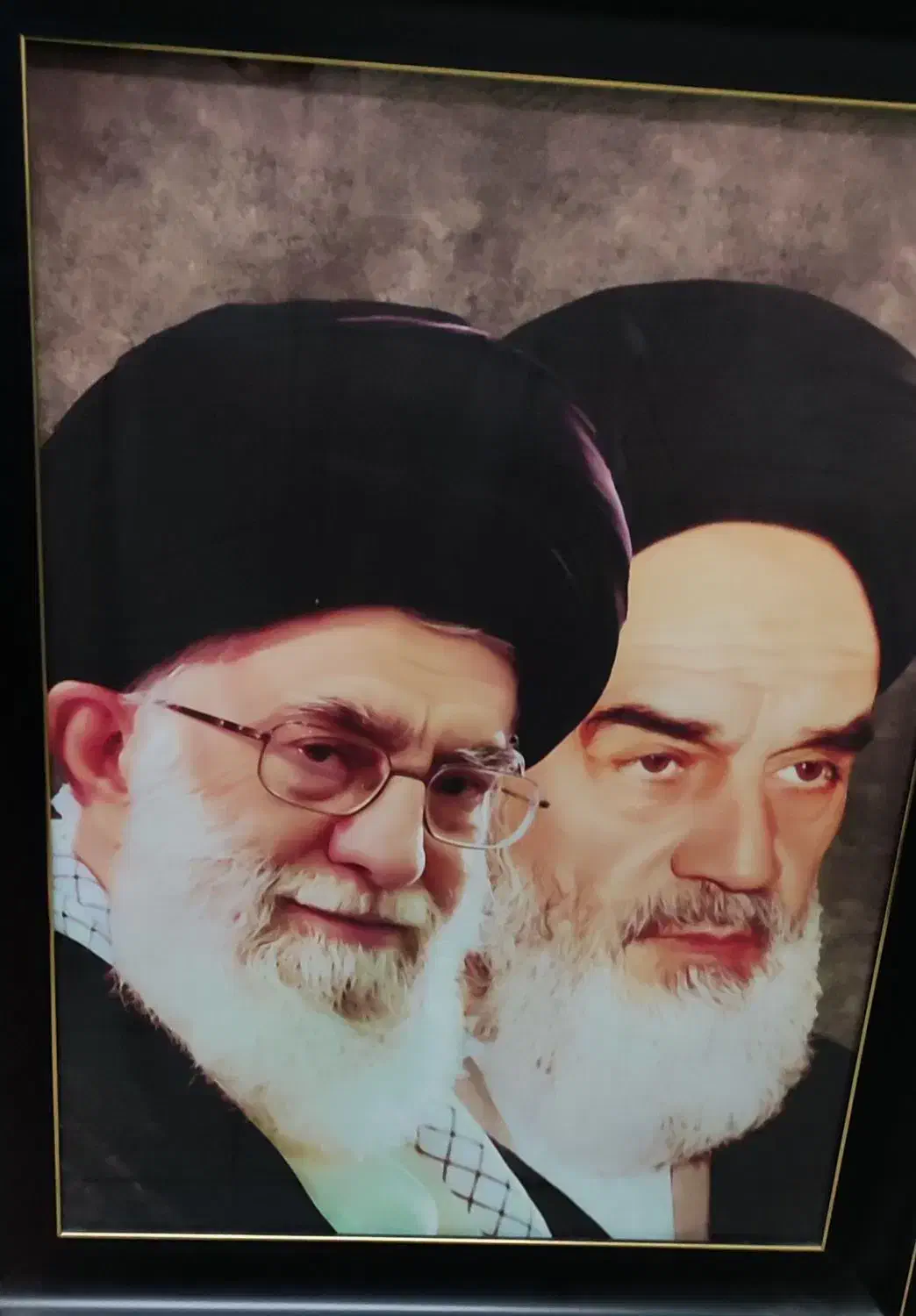 ثمثال عکس امام خمینی|تابلو، نقاشی، عکس|تهران, شهرک آتی شهر|دیوار