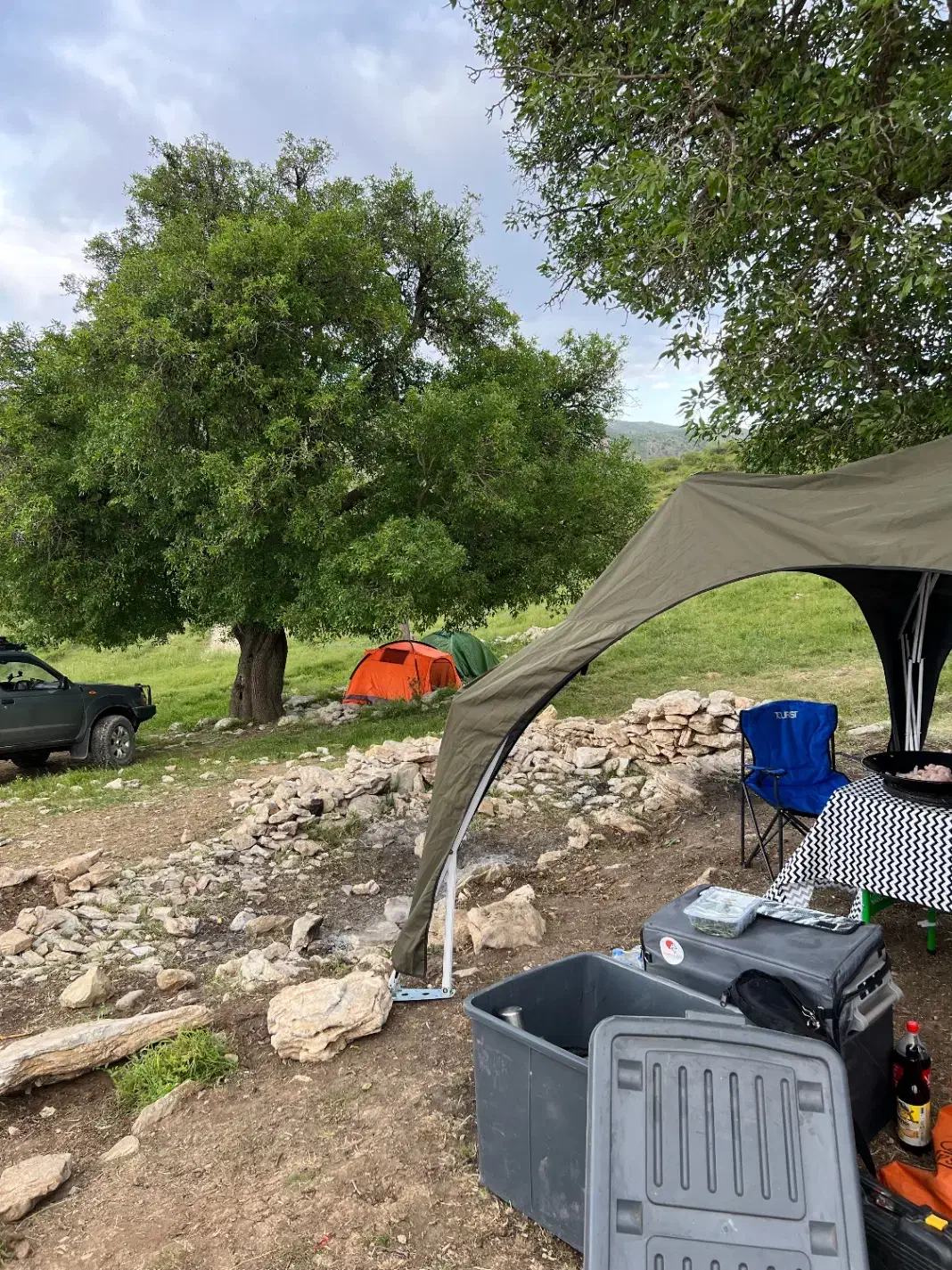 سایبان برزنتی ضد اب|کوهنوردی و کمپینگ|آمل, |دیوار